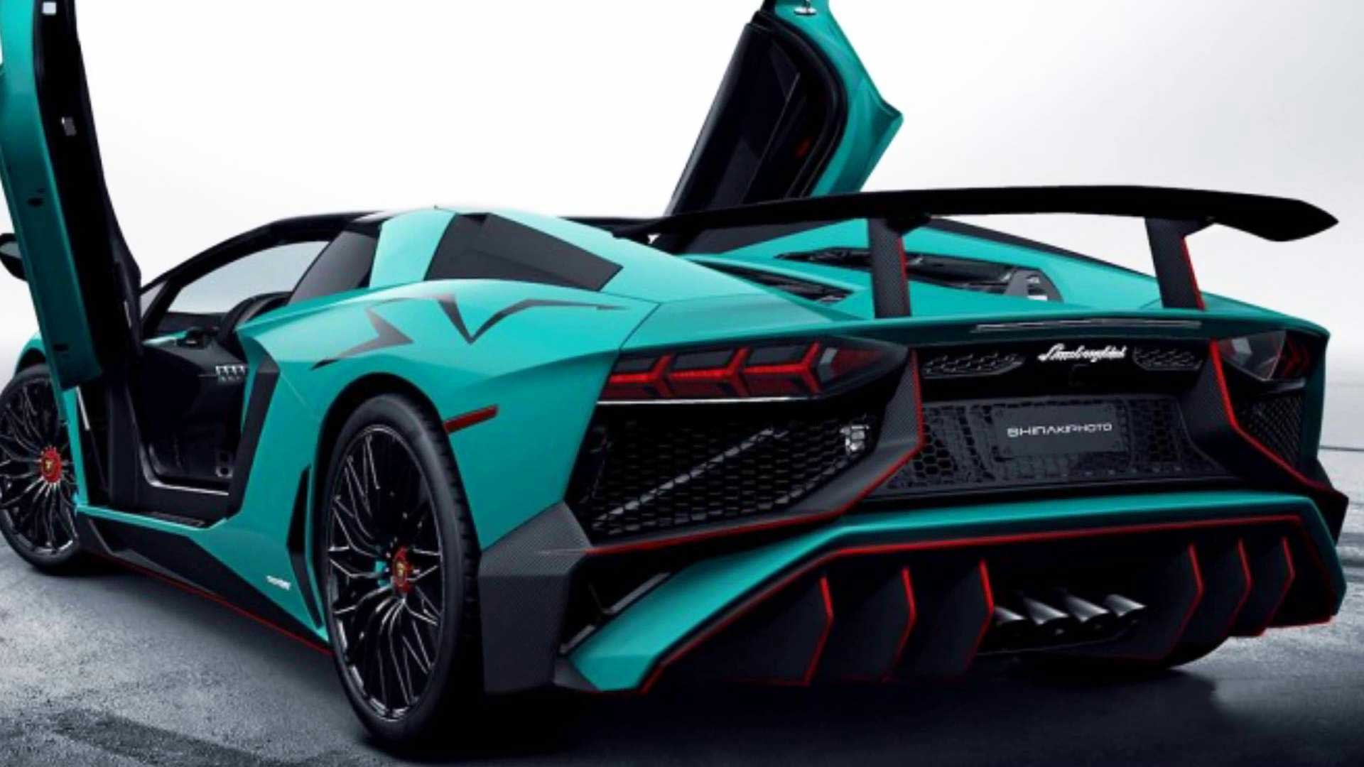 The 2016 Lamborghini Aventador SuperVeloce